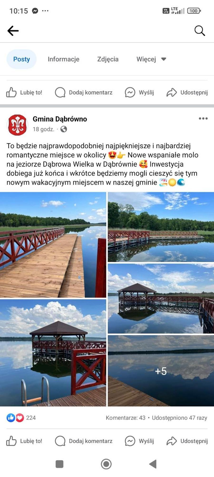 Domki Nad Jeziorem Dabrówno Exterior foto